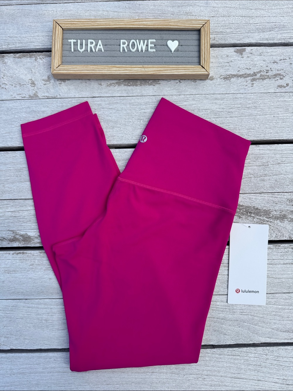 Lululemon Align No Line High-Rise Pant 25" Pink Flare Size 10 NWT 💗